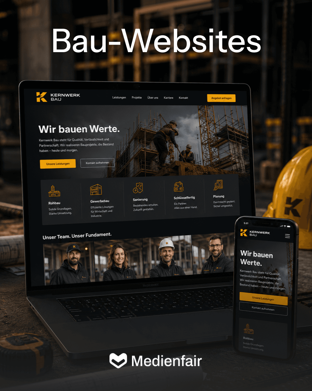Beispiel einer modernen Handwerker-Website – Vorschau 6